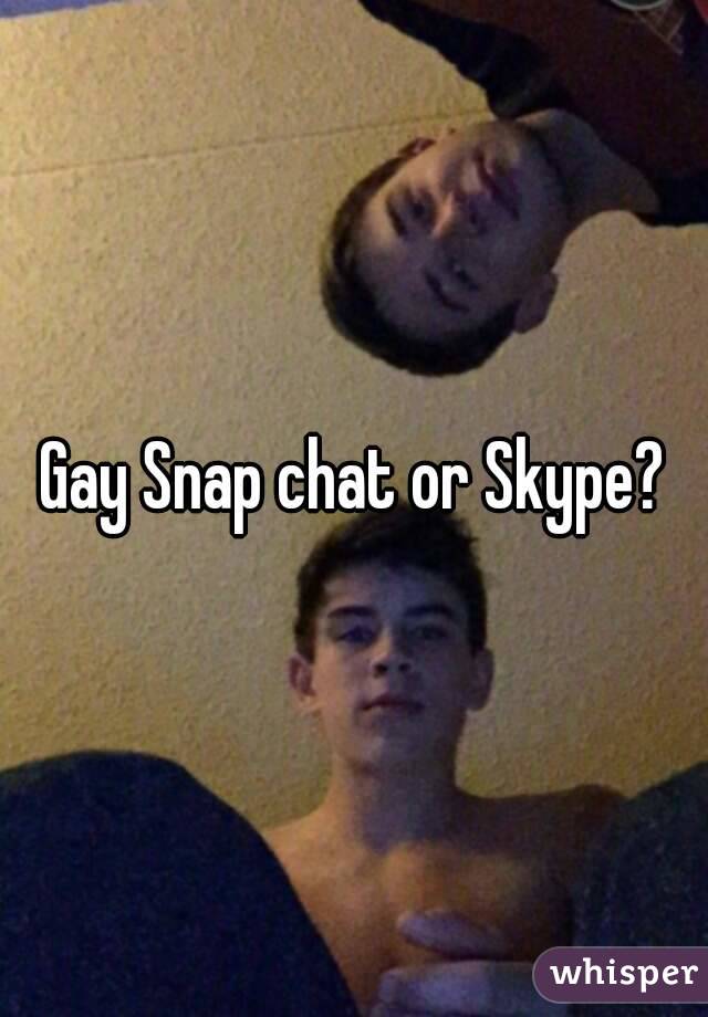 Chat gay skype.